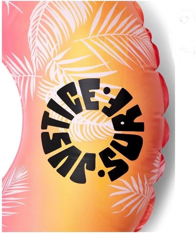 Justice party tube float with LED and bluetooth speaker