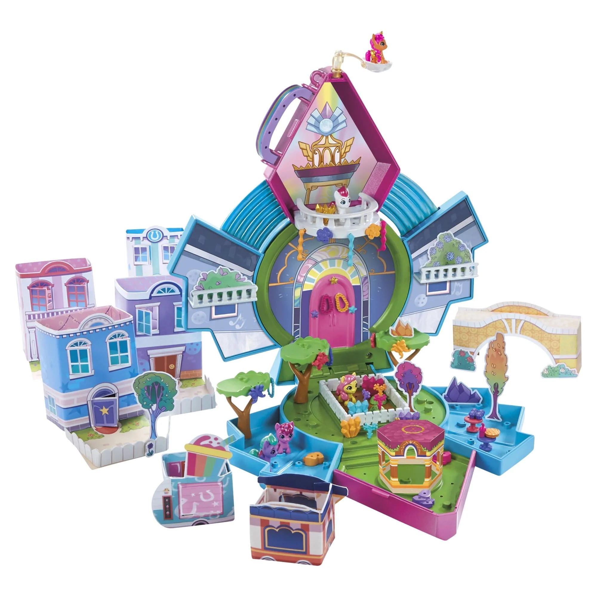 my little pony 60 pc mini world magic set