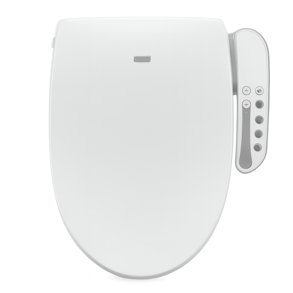 BioBedet Bio Bidet Aura A7 Special Edition Elongated Smart Bidet Toilet Seat (White)